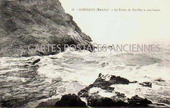 Cartes postales anciennes > CARTES POSTALES > carte postale ancienne > cartes-postales-ancienne.com Normandie Manche Carolles