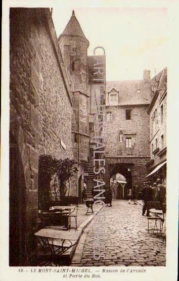 Cartes postales anciennes > CARTES POSTALES > carte postale ancienne > cartes-postales-ancienne.com Normandie Manche Le Mont Saint Michel