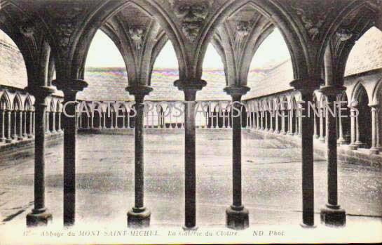 Cartes postales anciennes > CARTES POSTALES > carte postale ancienne > cartes-postales-ancienne.com Normandie Manche Le Mont Saint Michel