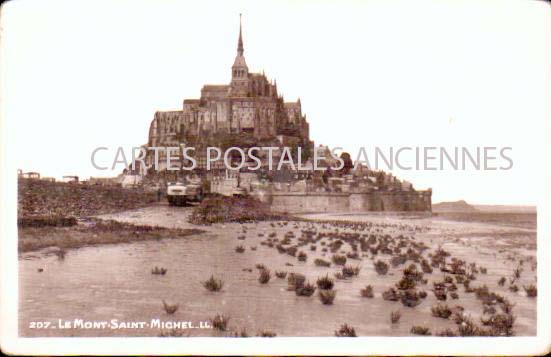 Cartes postales anciennes > CARTES POSTALES > carte postale ancienne > cartes-postales-ancienne.com Normandie Manche Le Mont Saint Michel