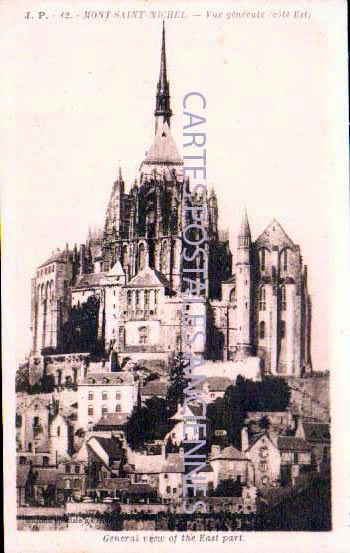 Cartes postales anciennes > CARTES POSTALES > carte postale ancienne > cartes-postales-ancienne.com Normandie Manche Le Mont Saint Michel