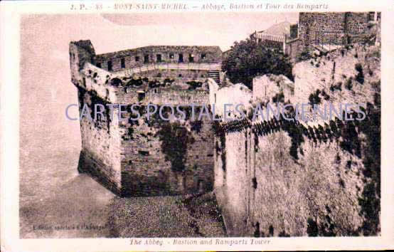 Cartes postales anciennes > CARTES POSTALES > carte postale ancienne > cartes-postales-ancienne.com Normandie Manche Le Mont Saint Michel