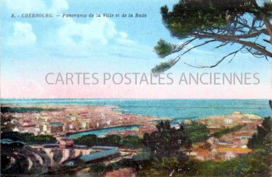Cartes postales anciennes > CARTES POSTALES > carte postale ancienne > cartes-postales-ancienne.com Normandie Manche Cherbourg