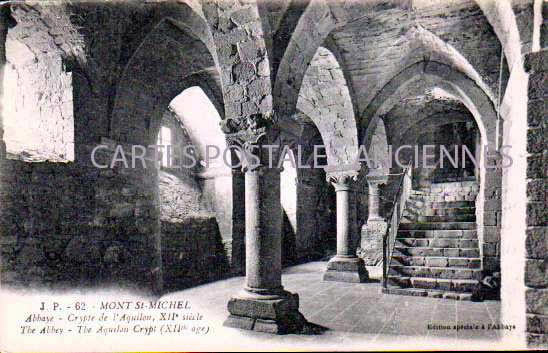 Cartes postales anciennes > CARTES POSTALES > carte postale ancienne > cartes-postales-ancienne.com Normandie Manche Le Mont Saint Michel