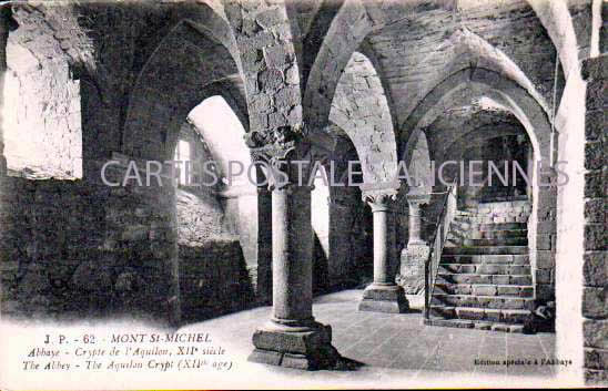 Cartes postales anciennes > CARTES POSTALES > carte postale ancienne > cartes-postales-ancienne.com Normandie Le Mont Saint Michel