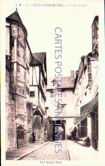 Cartes postales anciennes > CARTES POSTALES > carte postale ancienne > cartes-postales-ancienne.com Normandie Manche Le Mont Saint Michel