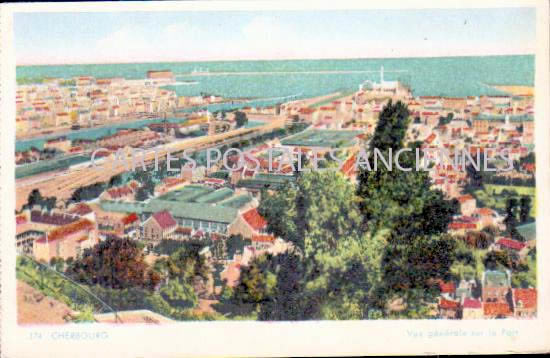 Cartes postales anciennes > CARTES POSTALES > carte postale ancienne > cartes-postales-ancienne.com Normandie Manche Cherbourg