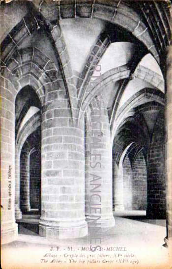 Cartes postales anciennes > CARTES POSTALES > carte postale ancienne > cartes-postales-ancienne.com Normandie Manche Le Mont Saint Michel