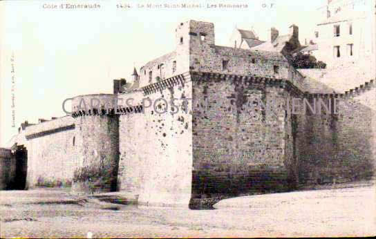 Cartes postales anciennes > CARTES POSTALES > carte postale ancienne > cartes-postales-ancienne.com Normandie Manche Le Mont Saint Michel