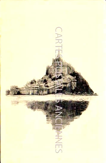 Cartes postales anciennes > CARTES POSTALES > carte postale ancienne > cartes-postales-ancienne.com Normandie Manche Le Mont Saint Michel