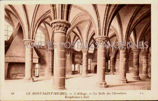 Cartes postales anciennes > CARTES POSTALES > carte postale ancienne > cartes-postales-ancienne.com Normandie Manche Le Mont Saint Michel
