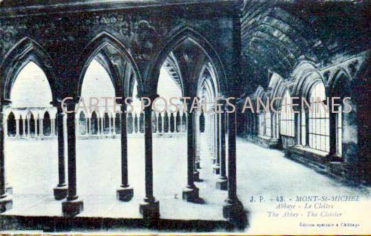 Cartes postales anciennes > CARTES POSTALES > carte postale ancienne > cartes-postales-ancienne.com Normandie Manche Le Mont Saint Michel