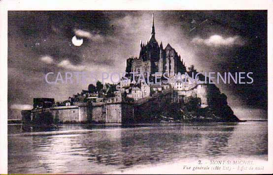 Cartes postales anciennes > CARTES POSTALES > carte postale ancienne > cartes-postales-ancienne.com Normandie Manche Le Mont Saint Michel