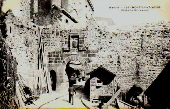 Cartes postales anciennes > CARTES POSTALES > carte postale ancienne > cartes-postales-ancienne.com Normandie Manche Le Mont Saint Michel