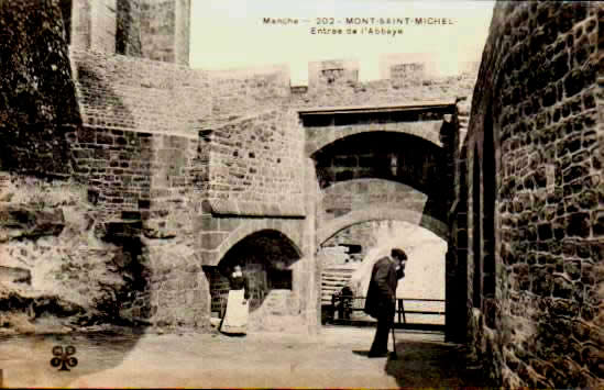 Cartes postales anciennes > CARTES POSTALES > carte postale ancienne > cartes-postales-ancienne.com Normandie Manche Le Mont Saint Michel