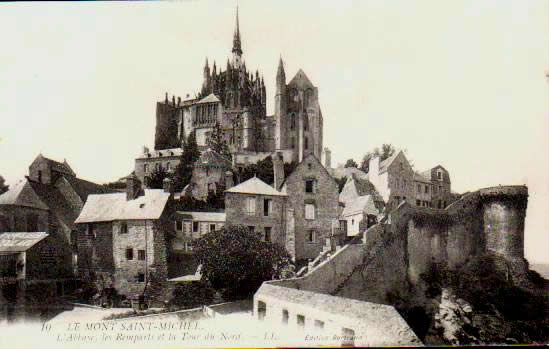 Cartes postales anciennes > CARTES POSTALES > carte postale ancienne > cartes-postales-ancienne.com Normandie Manche Le Mont Saint Michel