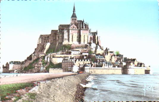 Cartes postales anciennes > CARTES POSTALES > carte postale ancienne > cartes-postales-ancienne.com Normandie Manche Le Mont Saint Michel