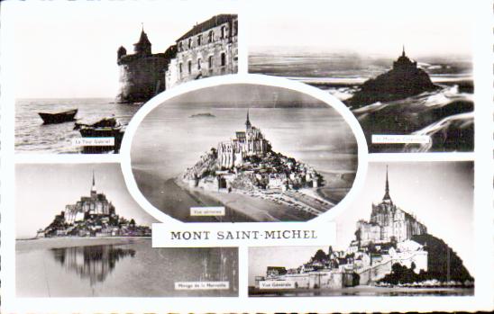 Cartes postales anciennes > CARTES POSTALES > carte postale ancienne > cartes-postales-ancienne.com Normandie Manche Le Mont Saint Michel