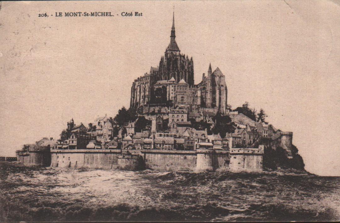 Cartes postales anciennes > CARTES POSTALES > carte postale ancienne > cartes-postales-ancienne.com Normandie Manche Le Mont Saint Michel