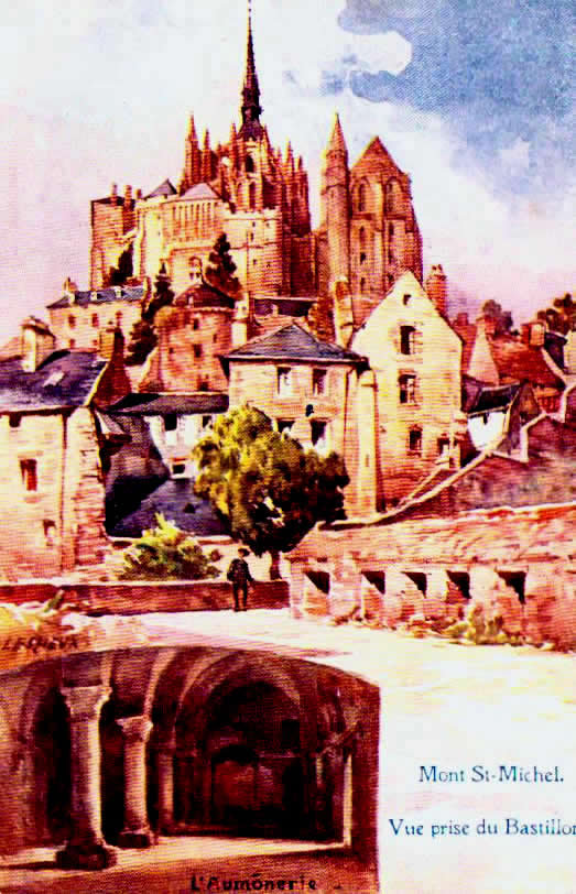 Cartes postales anciennes > CARTES POSTALES > carte postale ancienne > cartes-postales-ancienne.com Normandie Manche Le Mont Saint Michel
