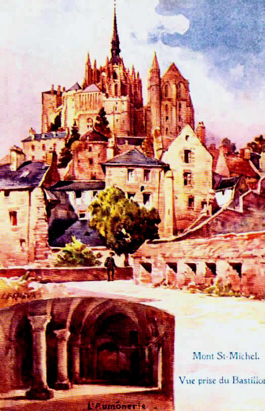 Cartes postales anciennes > CARTES POSTALES > carte postale ancienne > cartes-postales-ancienne.com Manche 50 Le Mont Saint Michel