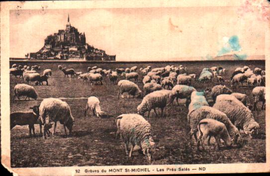 Cartes postales anciennes > CARTES POSTALES > carte postale ancienne > cartes-postales-ancienne.com Normandie Manche Le Mont Saint Michel