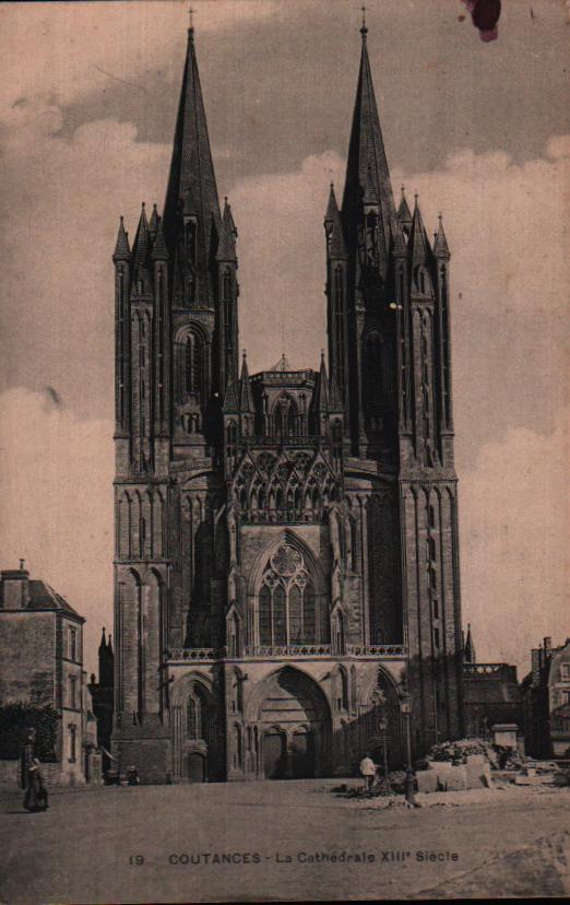 Cartes postales anciennes > CARTES POSTALES > carte postale ancienne > cartes-postales-ancienne.com Manche 50 Coutances