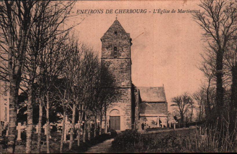 Cartes postales anciennes > CARTES POSTALES > carte postale ancienne > cartes-postales-ancienne.com Normandie Manche Martinvast