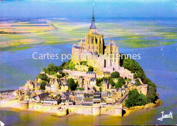 Cartes postales anciennes > CARTES POSTALES > carte postale ancienne > cartes-postales-ancienne.com Manche 50 Le Mont Saint Michel