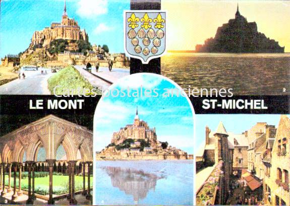 Cartes postales anciennes > CARTES POSTALES > carte postale ancienne > cartes-postales-ancienne.com Normandie Manche Le Mont Saint Michel