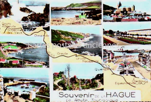 Cartes postales anciennes > CARTES POSTALES > carte postale ancienne > cartes-postales-ancienne.com Normandie Manche Beaumont Hague