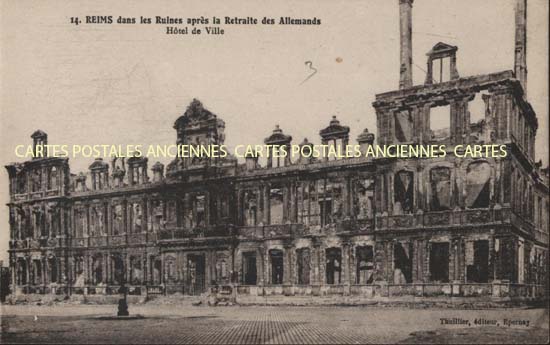 Cartes postales anciennes > CARTES POSTALES > carte postale ancienne > cartes-postales-ancienne.com Grand est Marne Reims