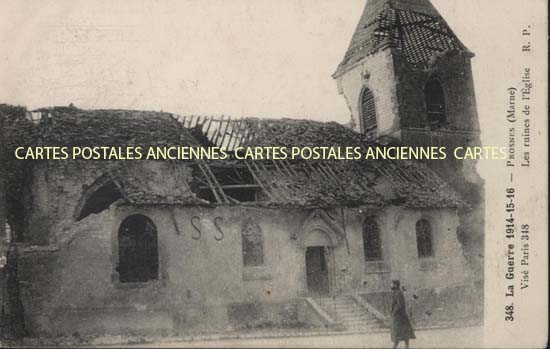 Cartes postales anciennes > CARTES POSTALES > carte postale ancienne > cartes-postales-ancienne.com Grand est Marne Prosnes