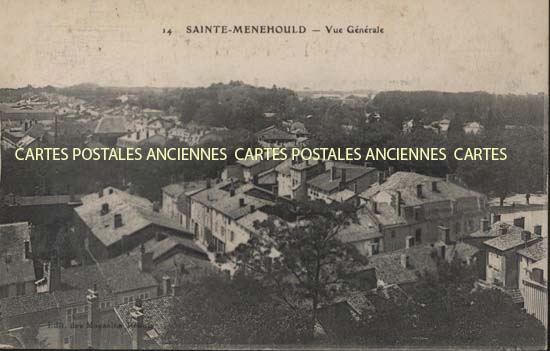 Cartes postales anciennes > CARTES POSTALES > carte postale ancienne > cartes-postales-ancienne.com Grand est Marne Sainte Menehould