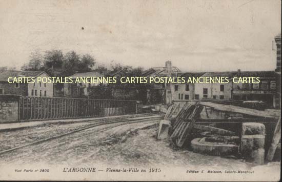 Cartes postales anciennes > CARTES POSTALES > carte postale ancienne > cartes-postales-ancienne.com Grand est Marne Vienne La Ville