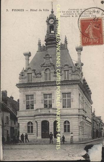 Cartes postales anciennes > CARTES POSTALES > carte postale ancienne > cartes-postales-ancienne.com Grand est Marne Fismes