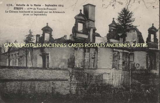 Cartes postales anciennes > CARTES POSTALES > carte postale ancienne > cartes-postales-ancienne.com Grand est Marne Etrepy