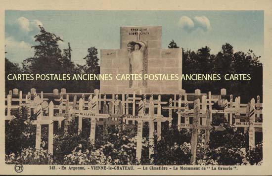 Cartes postales anciennes > CARTES POSTALES > carte postale ancienne > cartes-postales-ancienne.com Grand est Marne Vienne Le Chateau