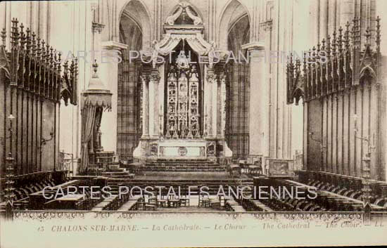 Cartes postales anciennes > CARTES POSTALES > carte postale ancienne > cartes-postales-ancienne.com Grand est Marne Chalons-en-Champagne