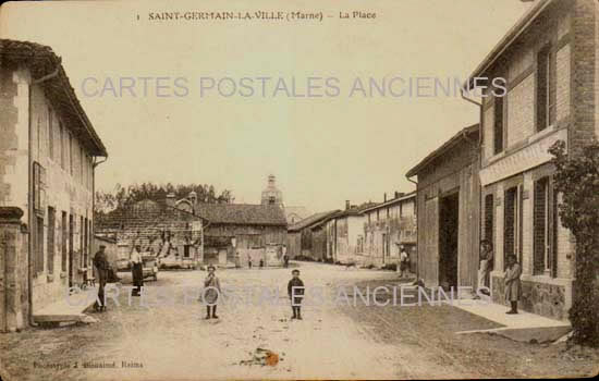 Cartes postales anciennes > CARTES POSTALES > carte postale ancienne > cartes-postales-ancienne.com Grand est Marne Sainte Gemme