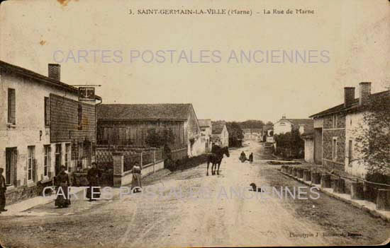 Cartes postales anciennes > CARTES POSTALES > carte postale ancienne > cartes-postales-ancienne.com Grand est Marne Sainte Gemme