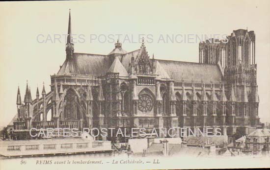 Cartes postales anciennes > CARTES POSTALES > carte postale ancienne > cartes-postales-ancienne.com Grand est Marne Reims