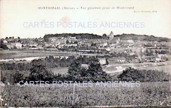 Cartes postales anciennes > CARTES POSTALES > carte postale ancienne > cartes-postales-ancienne.com Grand est Marne Montmirail