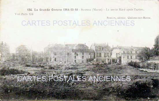 Cartes postales anciennes > CARTES POSTALES > carte postale ancienne > cartes-postales-ancienne.com Grand est Marne Suippes