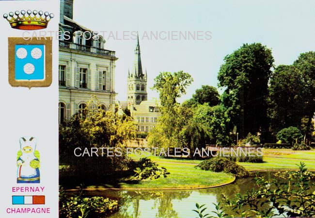 Cartes postales anciennes > CARTES POSTALES > carte postale ancienne > cartes-postales-ancienne.com Grand est Marne Epernay