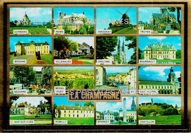 Cartes postales anciennes > CARTES POSTALES > carte postale ancienne > cartes-postales-ancienne.com Grand est Marne Verzenay