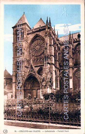 Cartes postales anciennes > CARTES POSTALES > carte postale ancienne > cartes-postales-ancienne.com Grand est Marne Chalons-en-Champagne