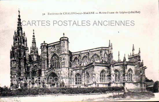 Cartes postales anciennes > CARTES POSTALES > carte postale ancienne > cartes-postales-ancienne.com Grand est Marne Chalons-en-Champagne