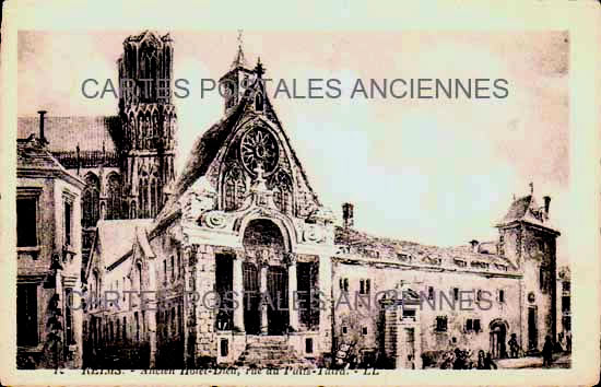Cartes postales anciennes > CARTES POSTALES > carte postale ancienne > cartes-postales-ancienne.com Grand est Marne Reims