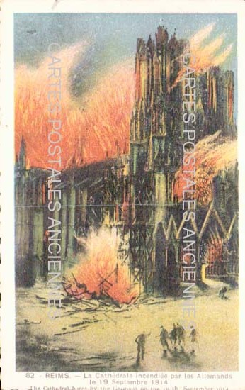 Cartes postales anciennes > CARTES POSTALES > carte postale ancienne > cartes-postales-ancienne.com Grand est Marne Reims